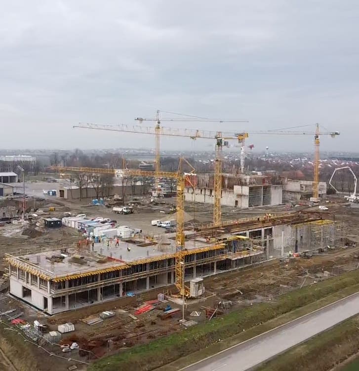 Foto: gradilište Čepin